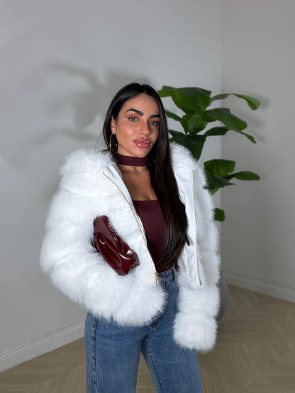 Pelliccia Hades Bianca