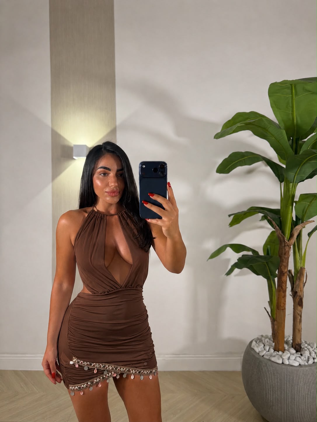 Dress Orsy Marrone