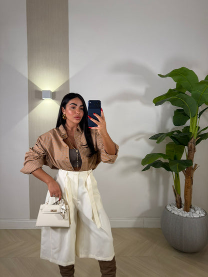 Camicia Mustard