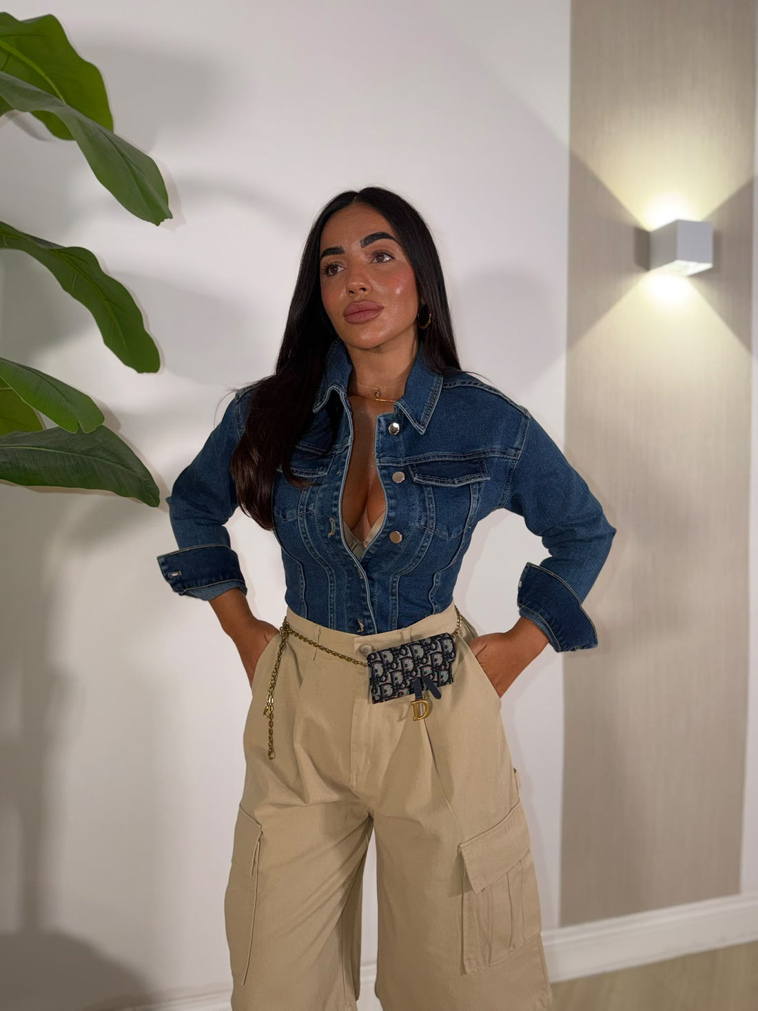 Camicia Cookie in Jeans
