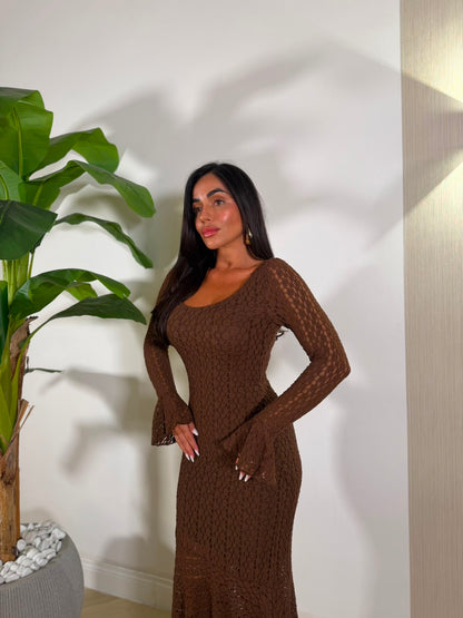 Dress Kenza Marrone