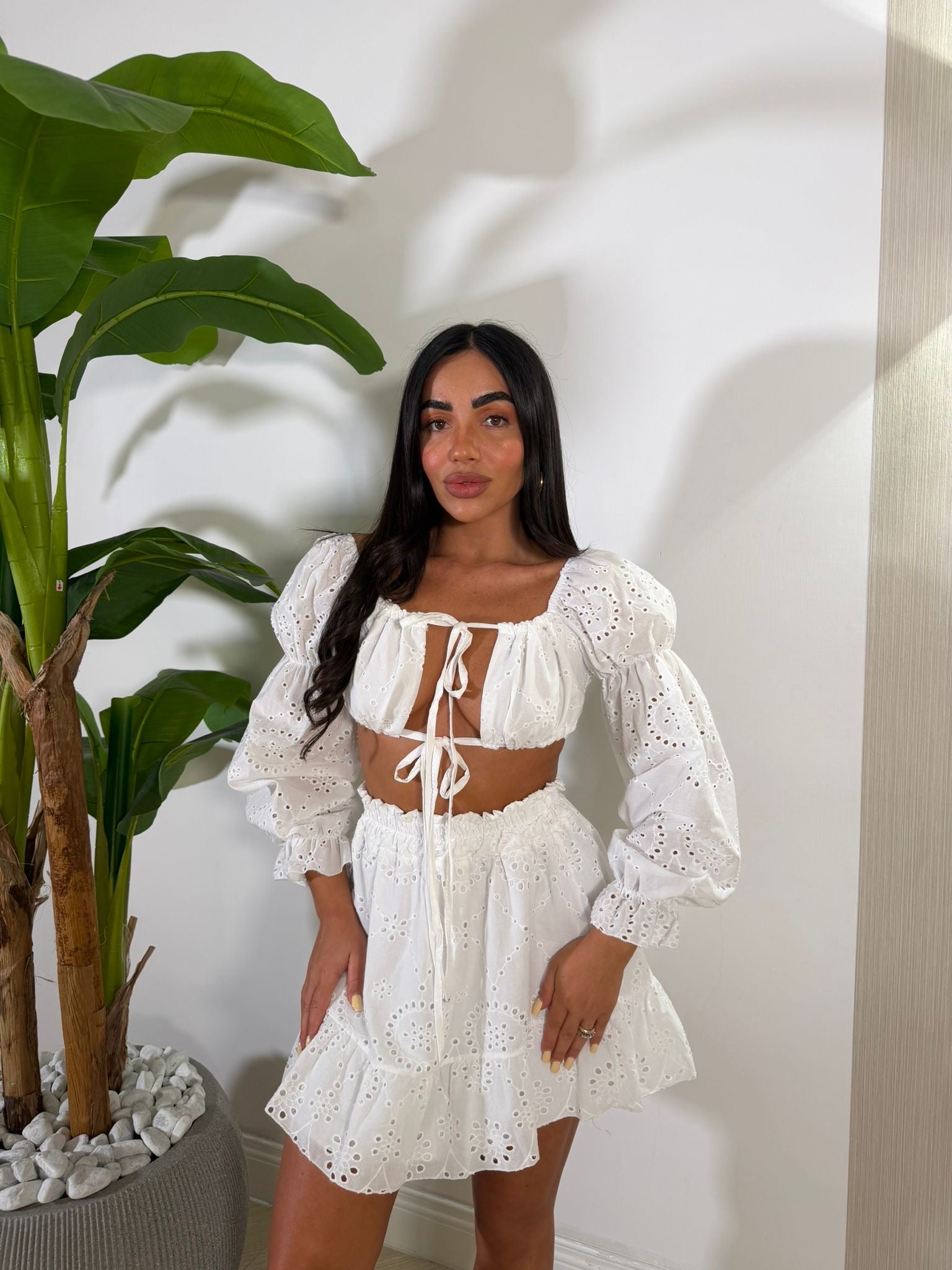 Coordinato Helia Ricamato