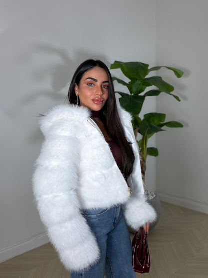 Pelliccia Hades Bianca