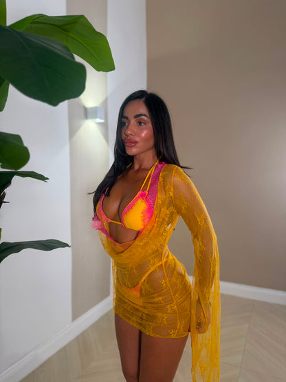 Costume Las Salinas Giallo