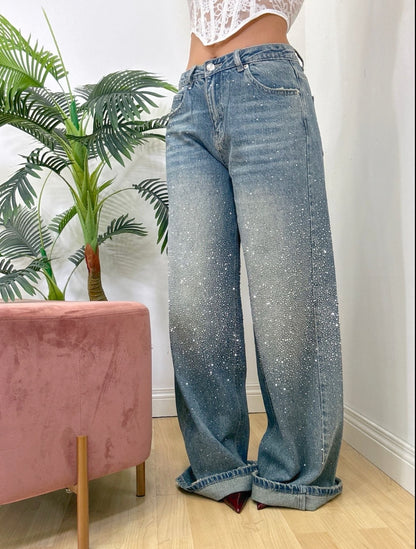 Jeans Polvere di Stelle lavaggio sabbia chiaro