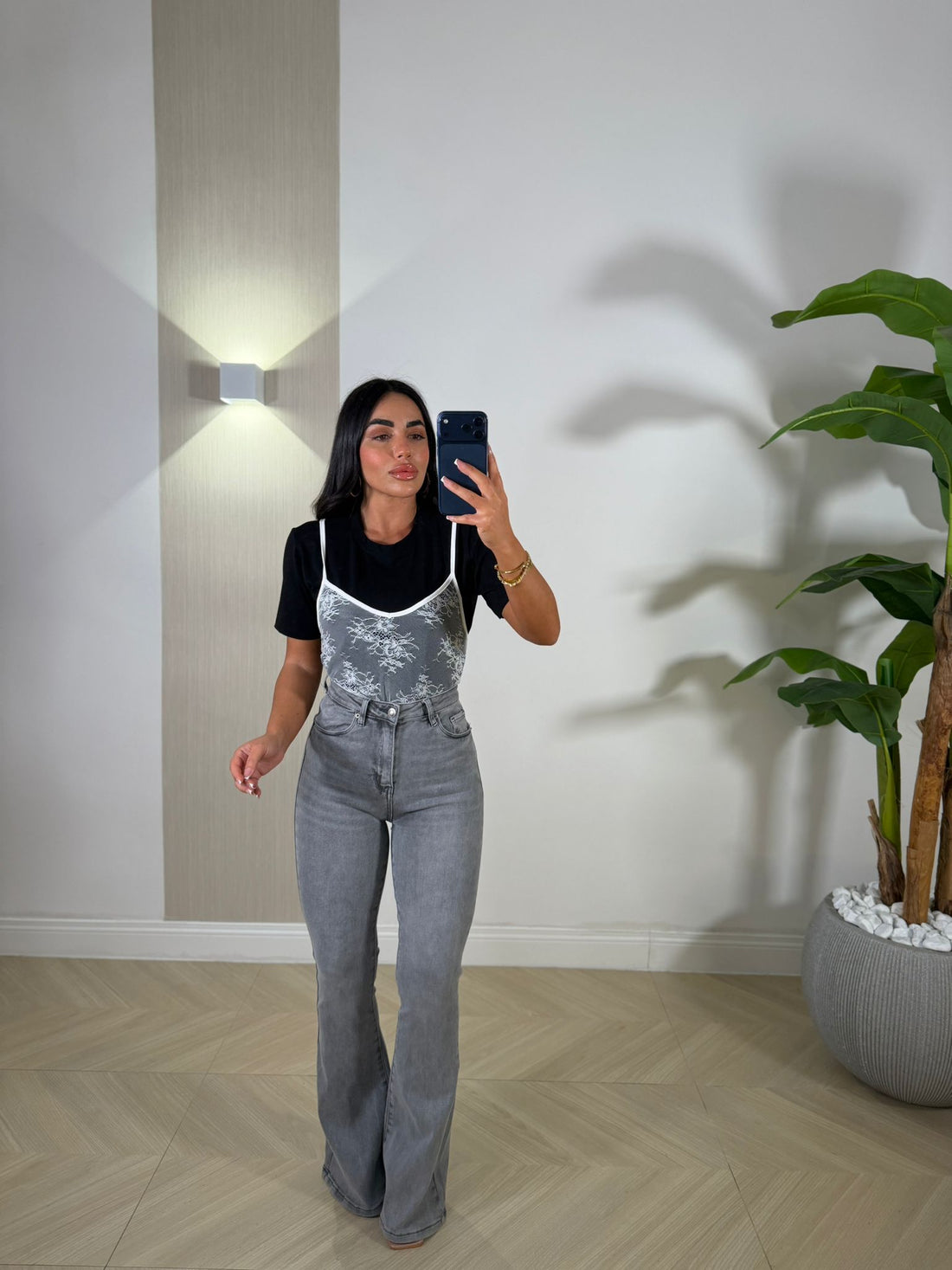 Jeans Ballett Grey