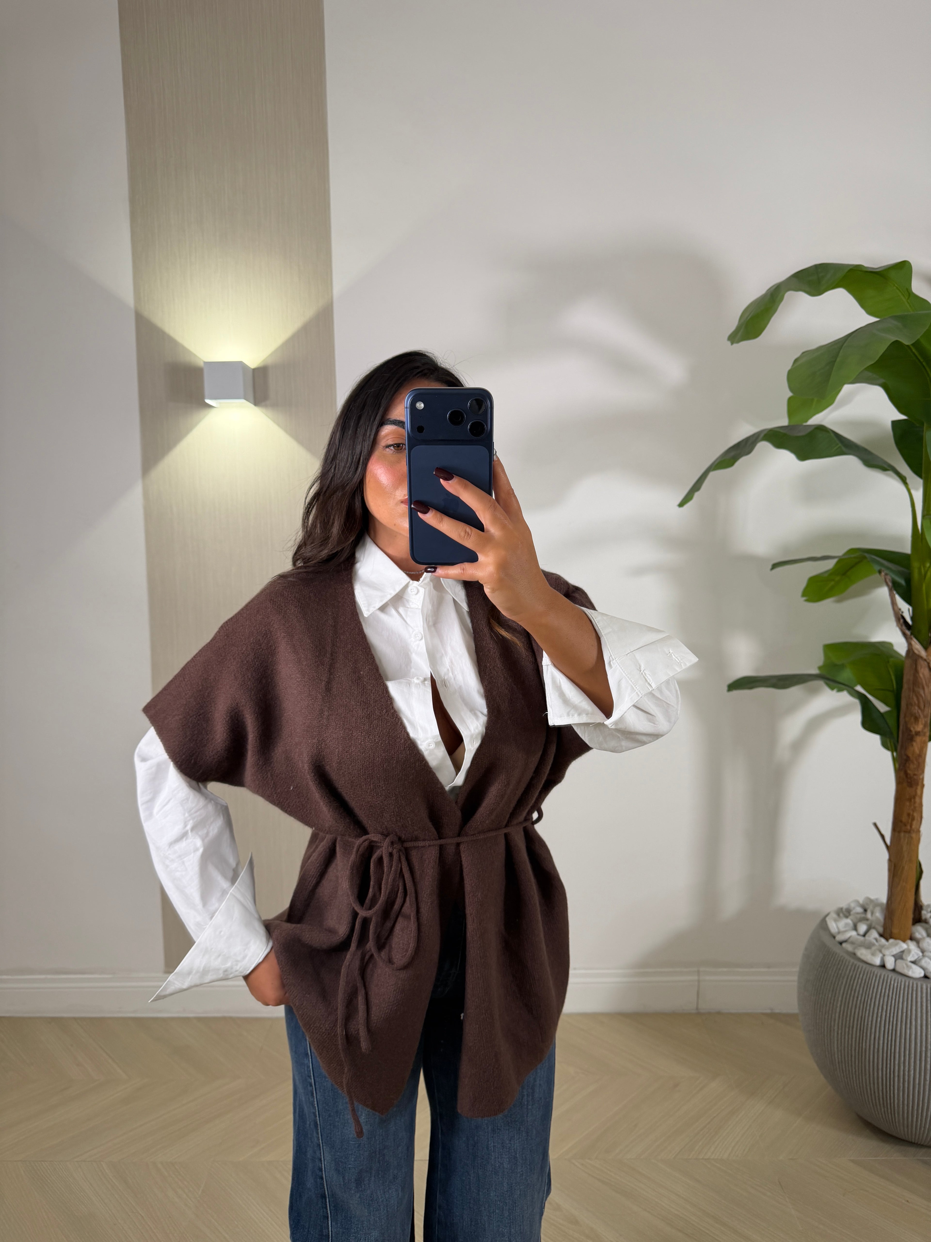 Gilet Incrociatina