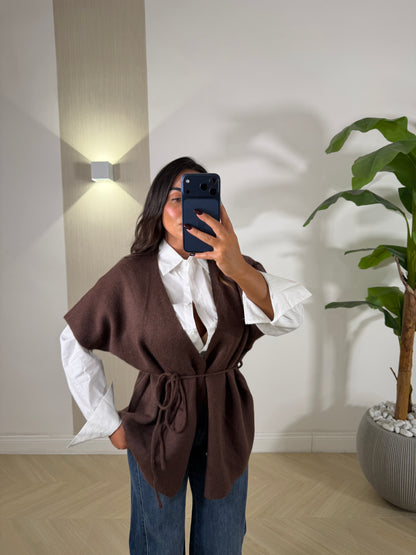 Gilet Incrociatina