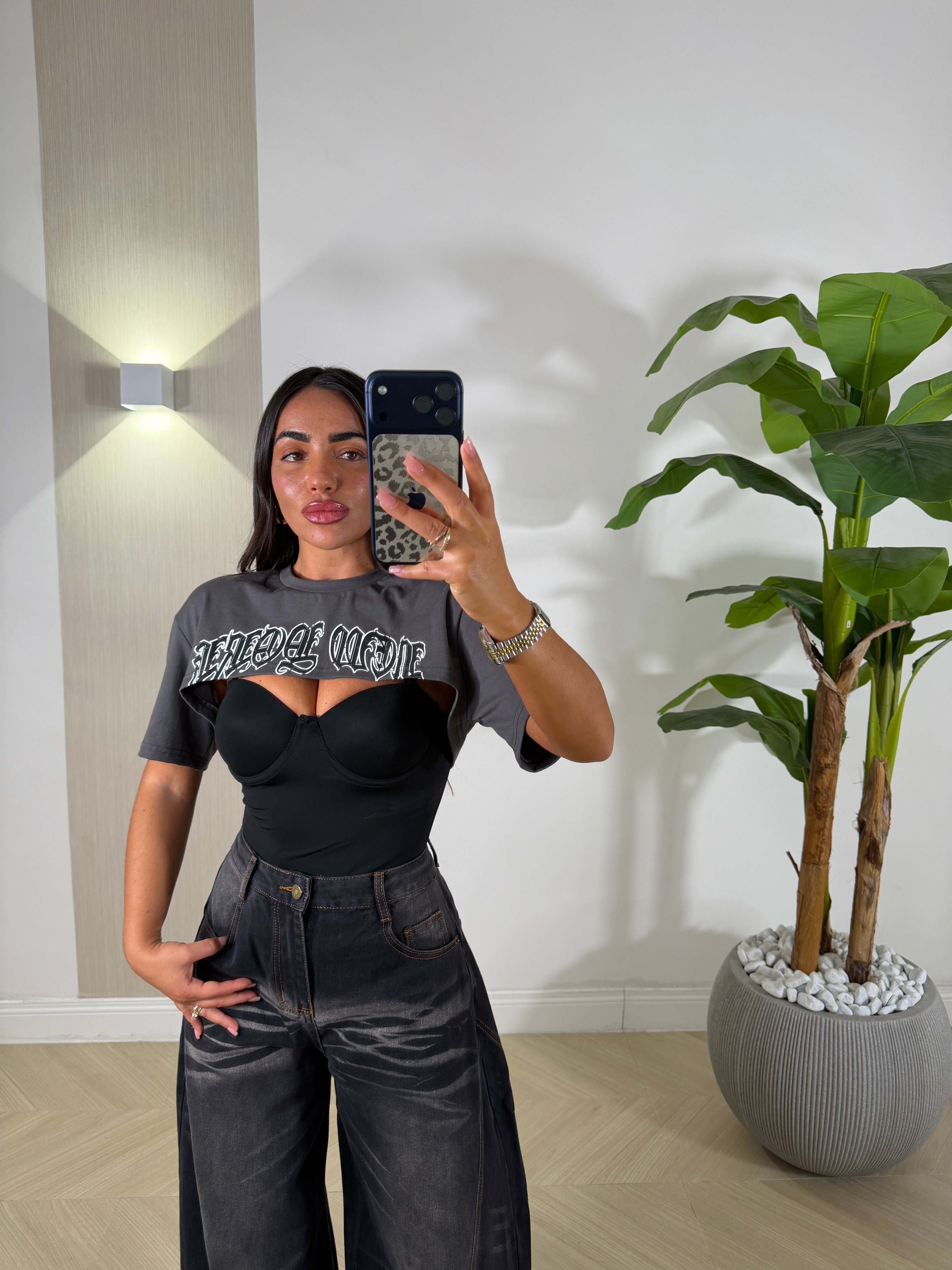 Body Contenitivo Nero