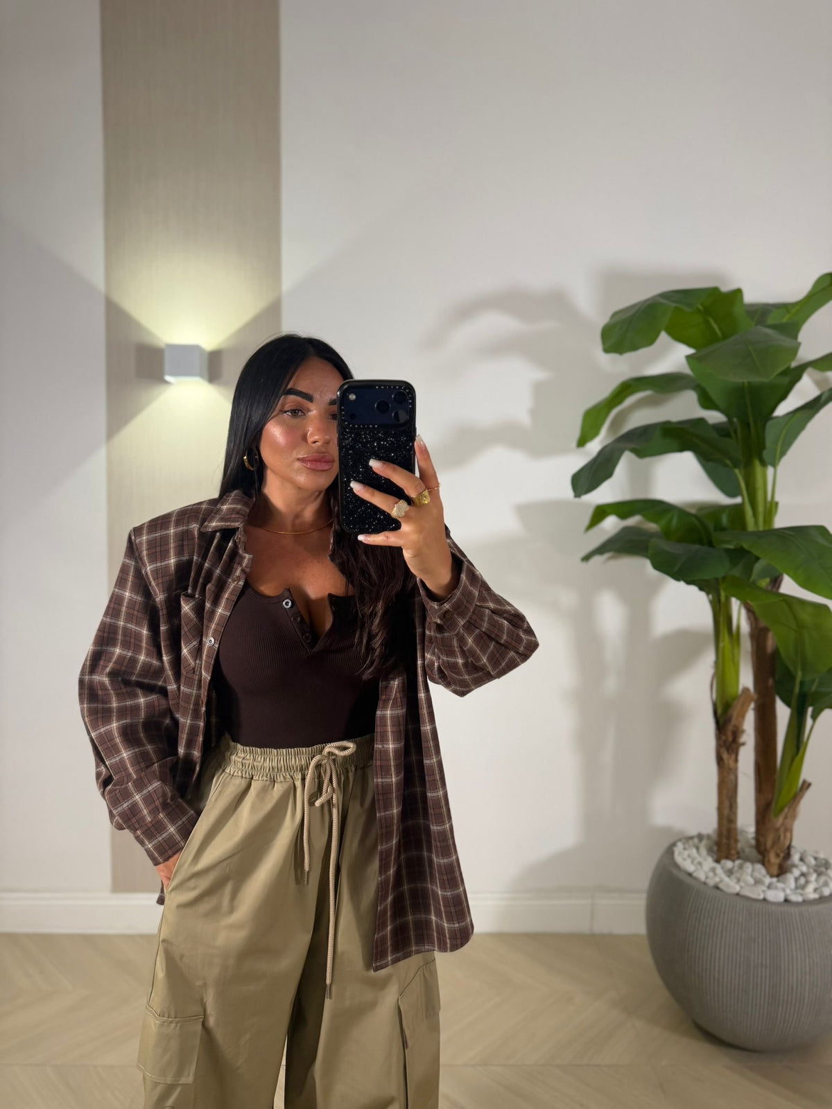 Camicia Roger Marrone