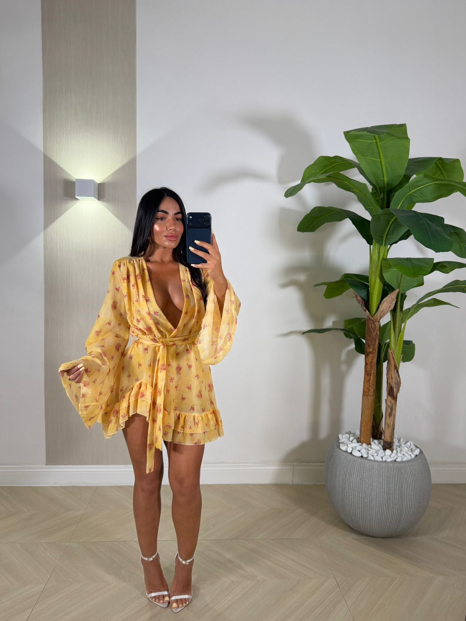 Dress Yellow Flora