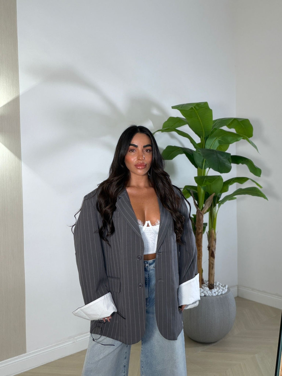 Blazer Corbin Grigio