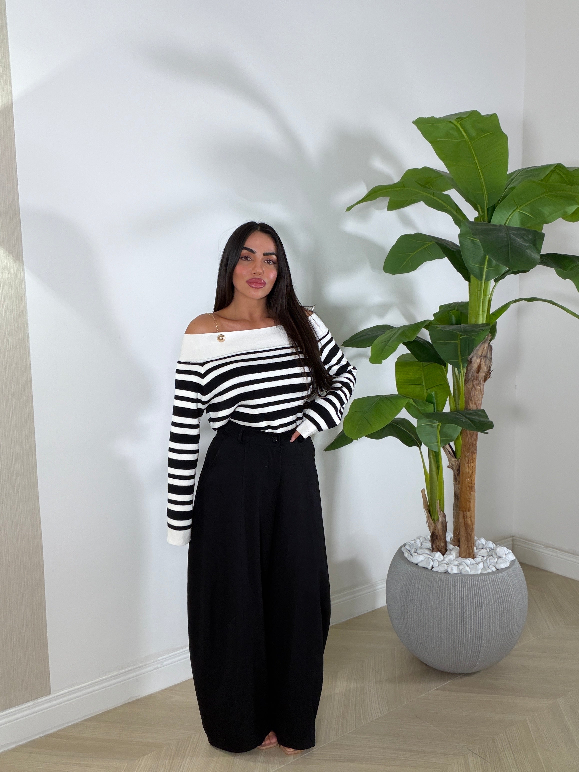 Pantalone Enock Nero