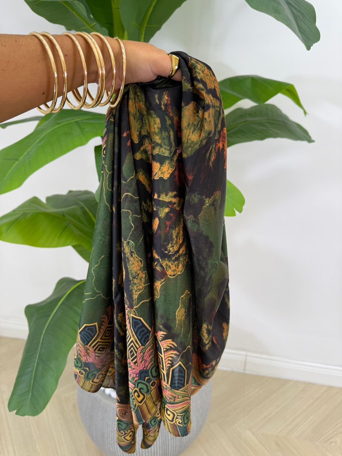 Foulard 90 multicolore