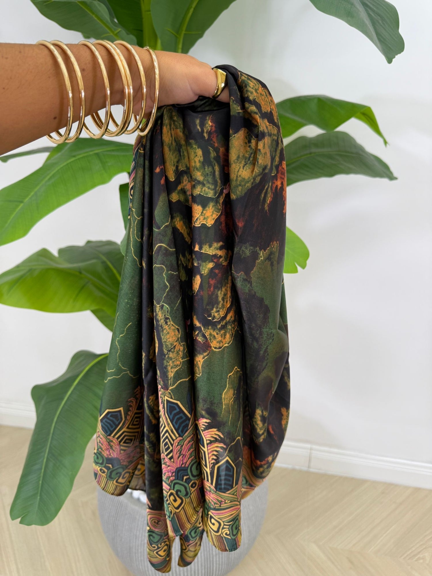 Foulard 90 multicolore