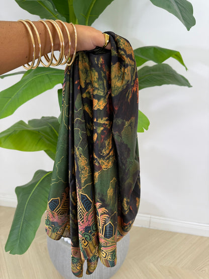 Foulard 90 multicolore