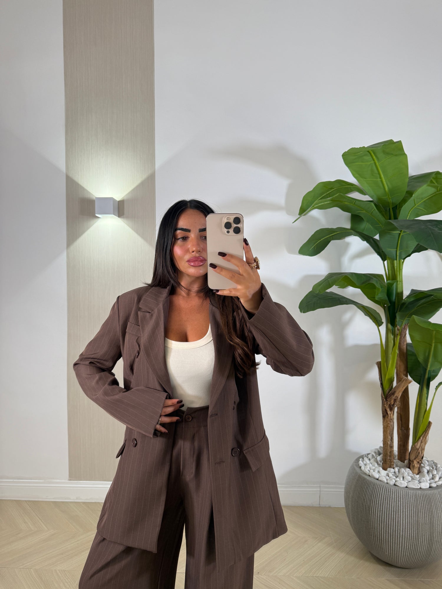 Tailleur Gessato