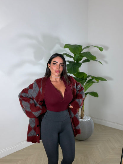 Leggins Super Fit Grigio Scuro