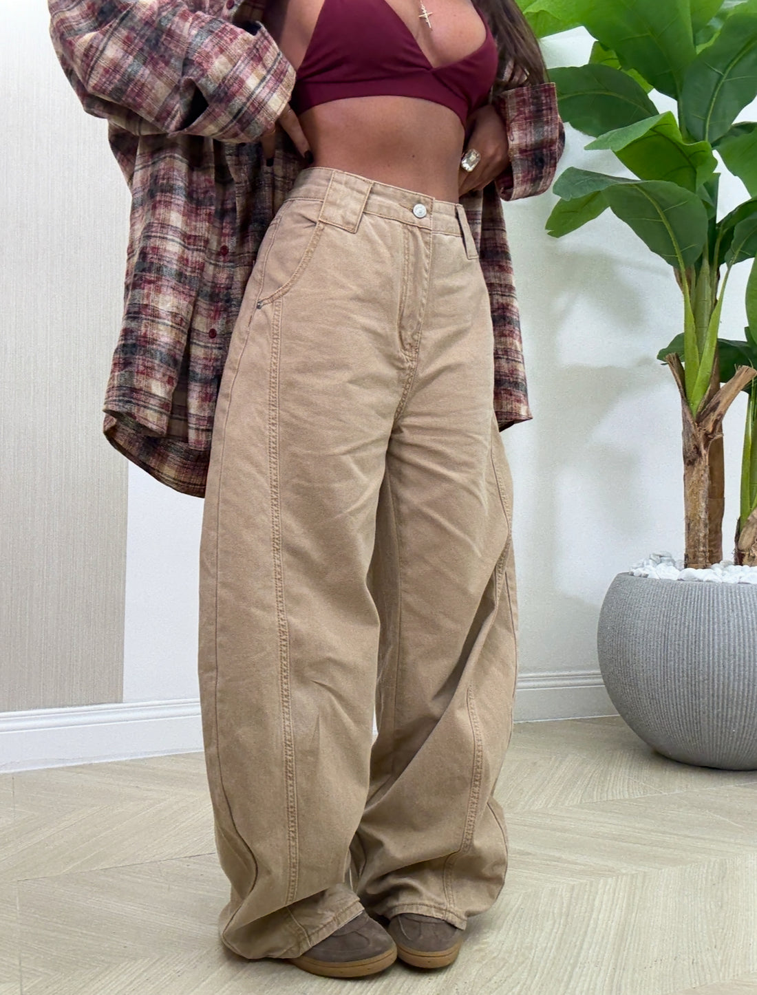 Jeans Bissek Beige