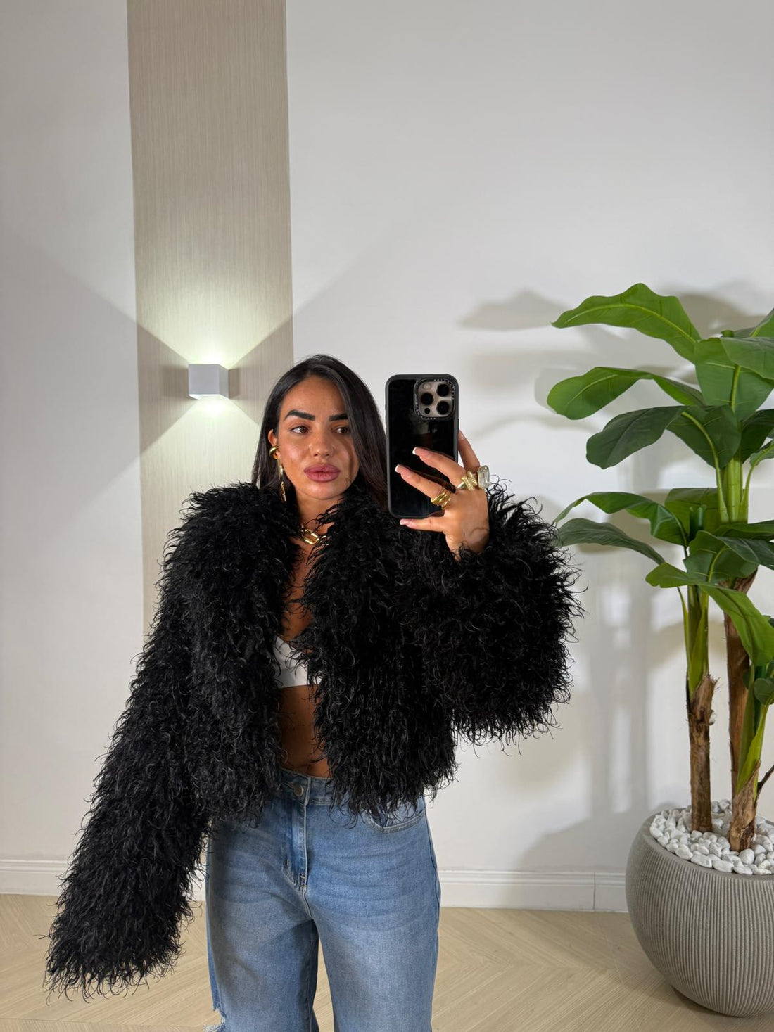 Pelliccia Lapponia Nero