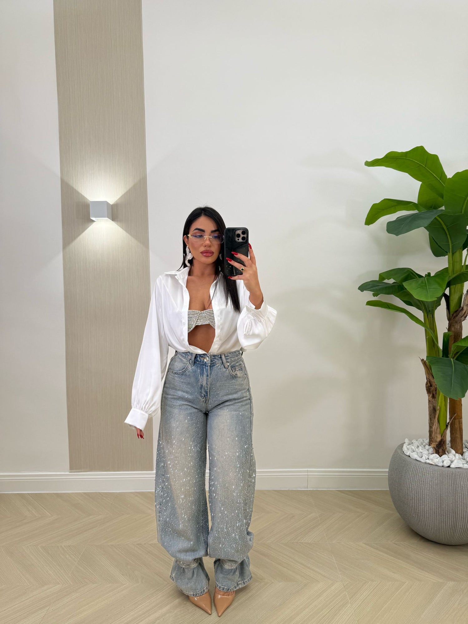 Jeans polvere di stelle chiaro
